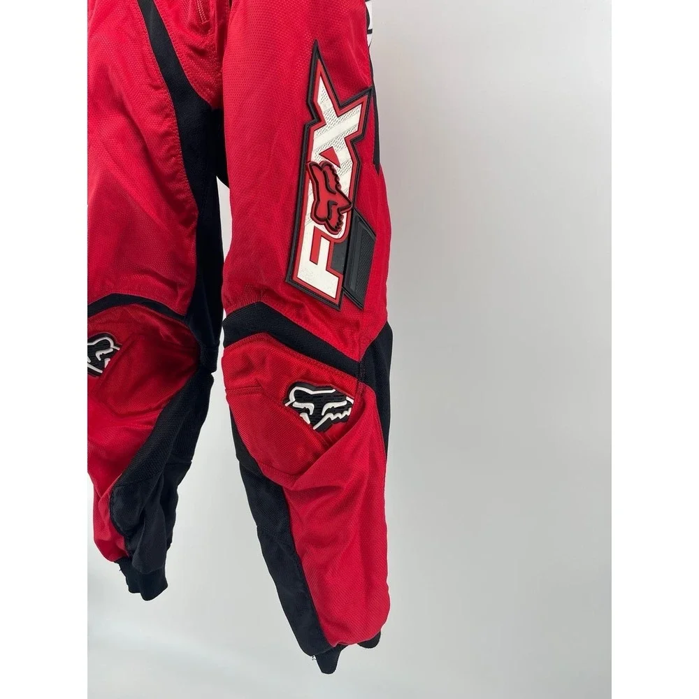 Fox Racing 180 Motocross Pants Youth 12-14 Red Black Size 28 MX Gear